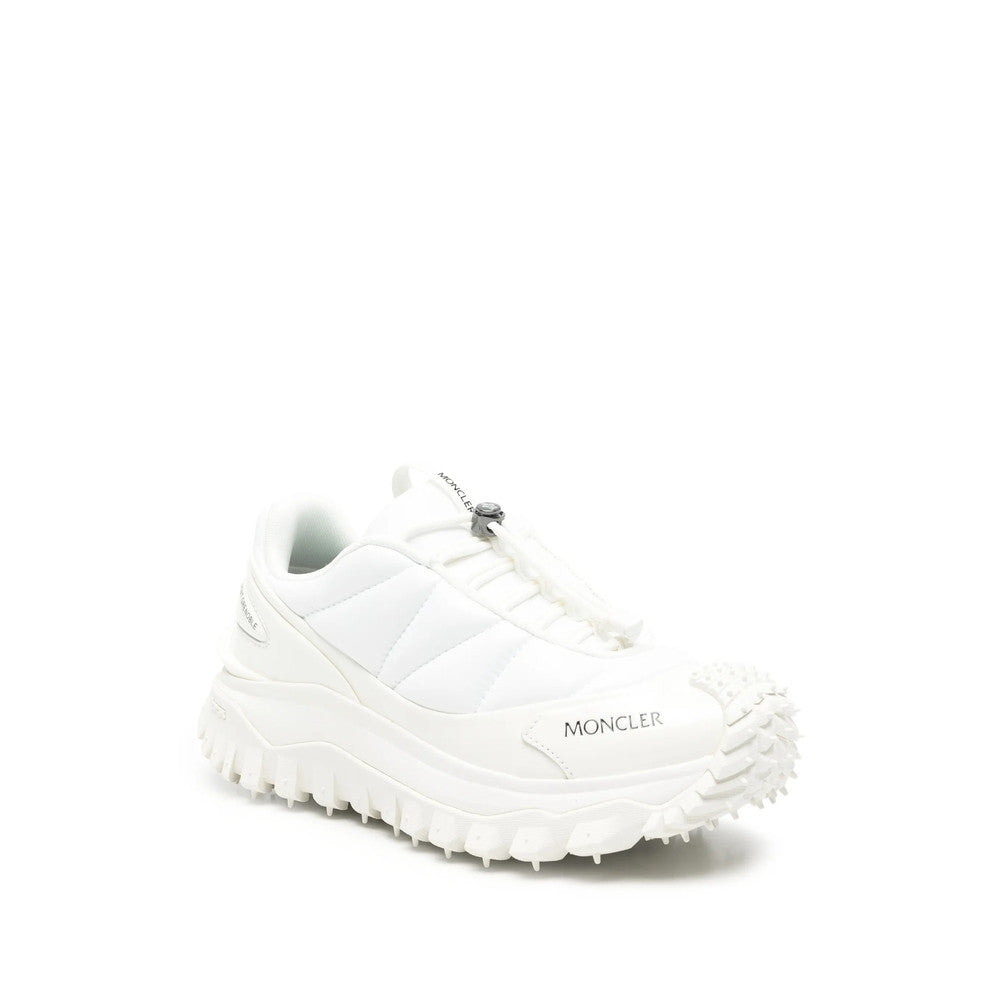 White Quilted  Sneakers 3