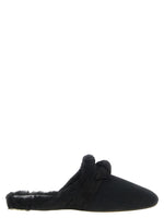 Black Clarita Mules 1