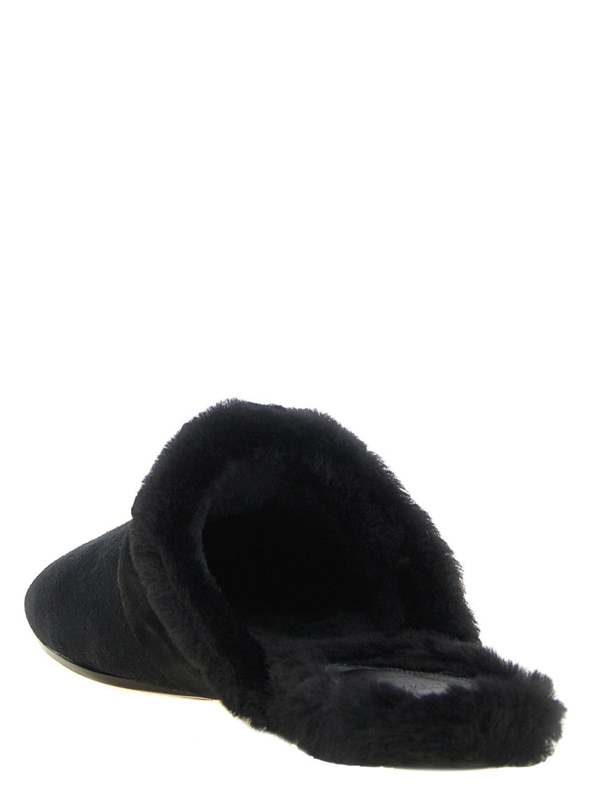 Black Clarita Mules 3