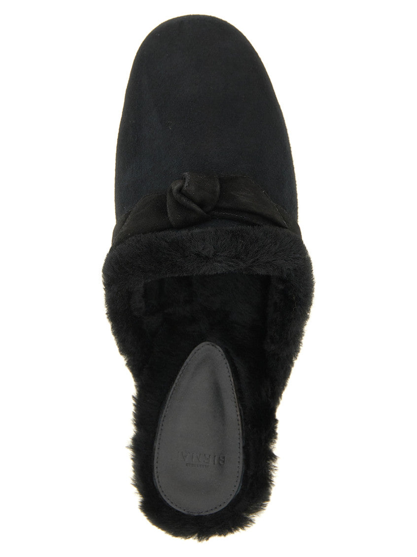 Black Clarita Mules 4