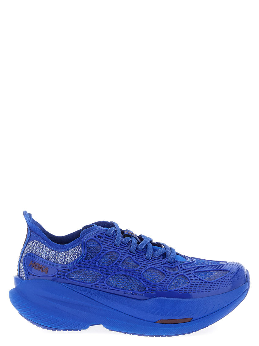 Blue Lace-up Sneakers 1