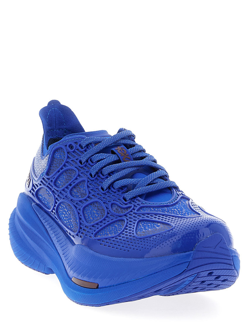 Blue Lace-up Sneakers 2