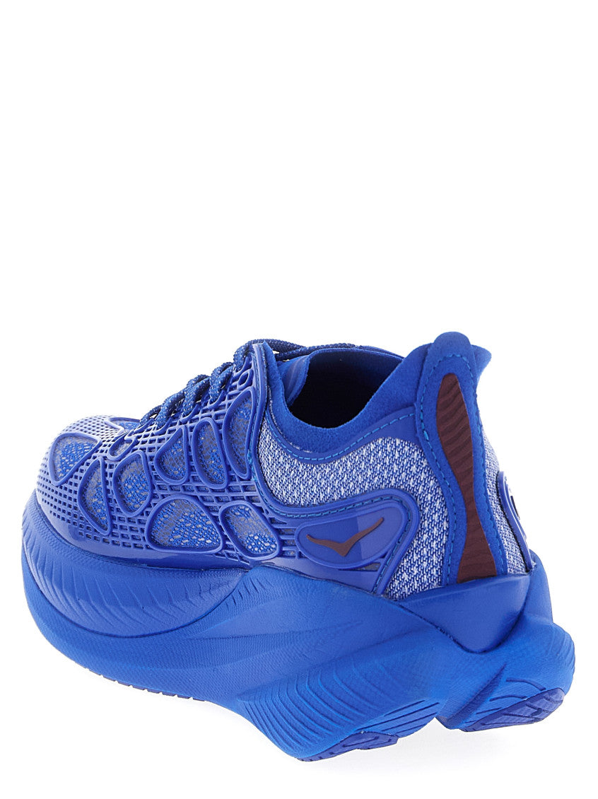 Blue Lace-up Sneakers 3