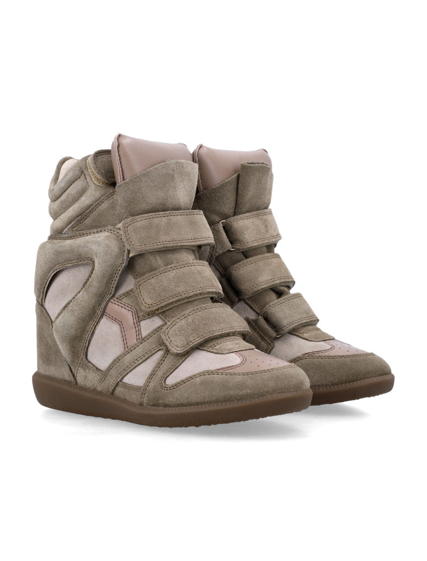 Taupe High-top Sneakers 2