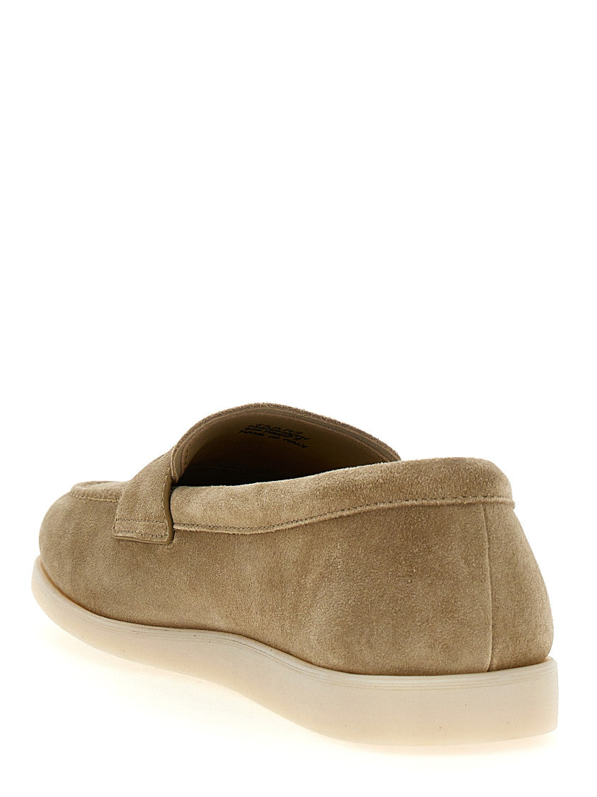 Beige Slip On Loafers 3