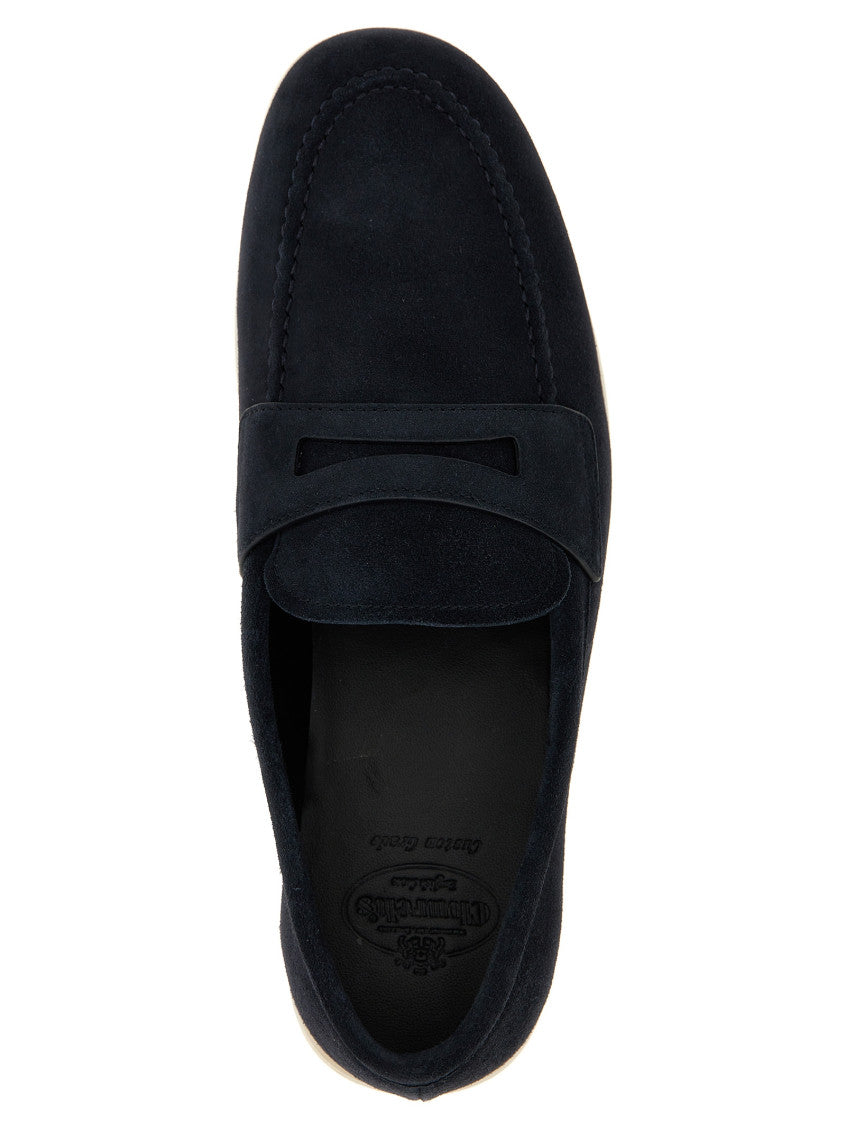 Navy Blue Slip On Loafers 4