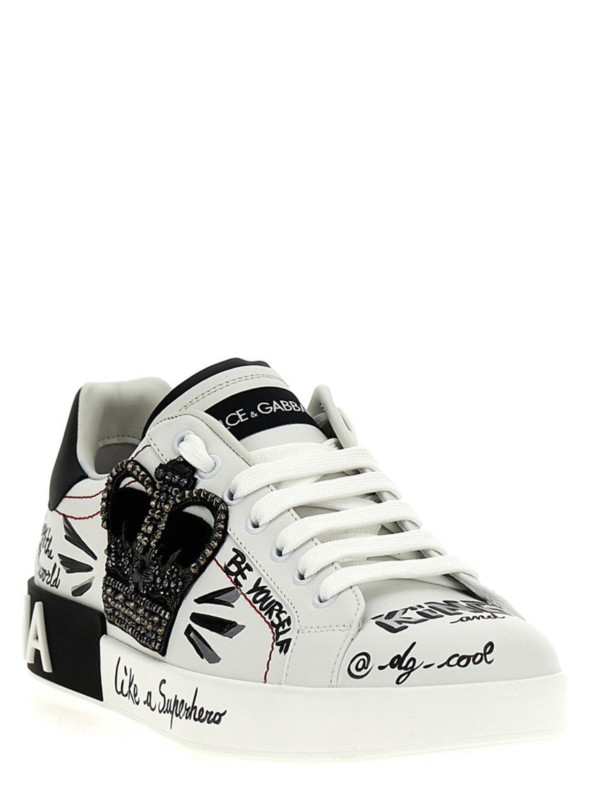 BlackWhite Portofino Sneakers 3
