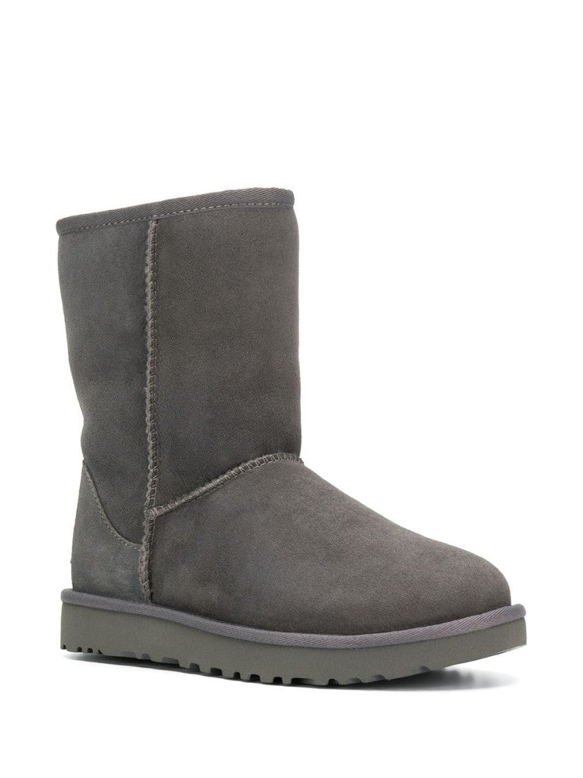 Grey Classic Short Boots 4