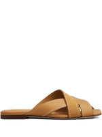 Brown Leather Sandals 1