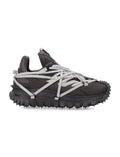 Grey Lace Up Sneakers 1