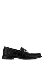 Black Leather Loafers 1