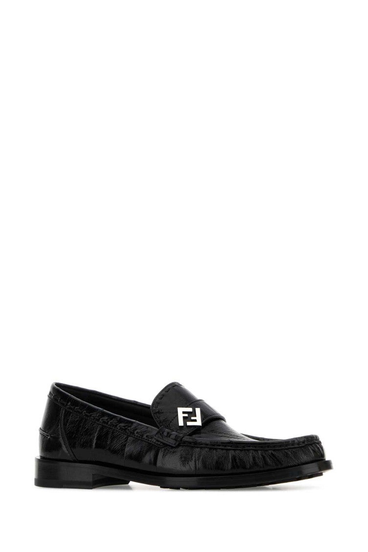 Black Leather Loafers 2