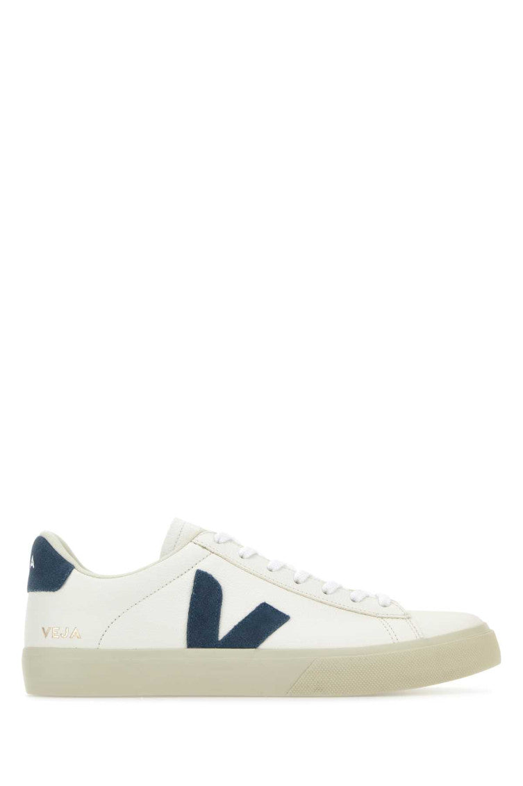 White Leather Sneakers 1