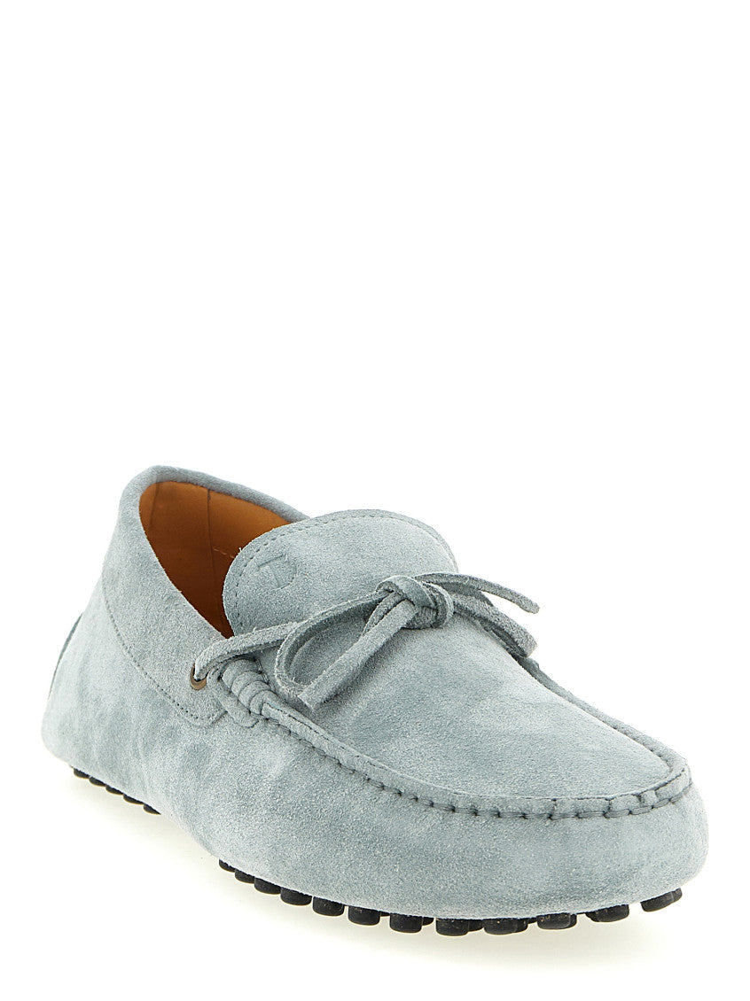 Grey Suede Loafers 2