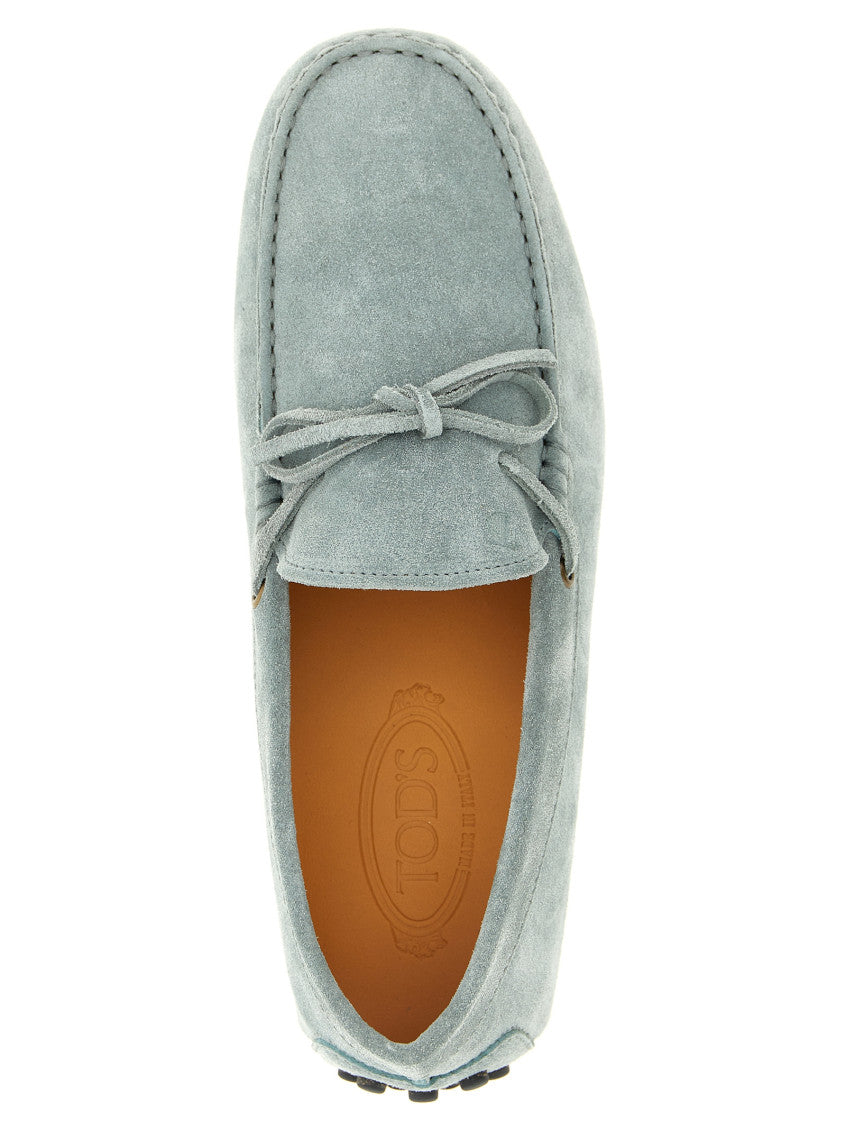 Grey Suede Loafers 4