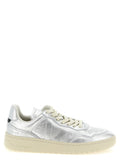 Silver Leather Sneakers 1
