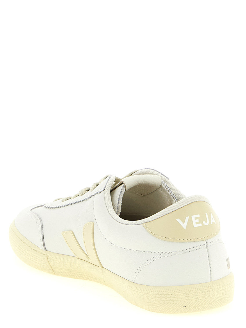 White Lace Up Sneakers 3