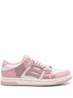 Pink Lace Up Sneakers 1