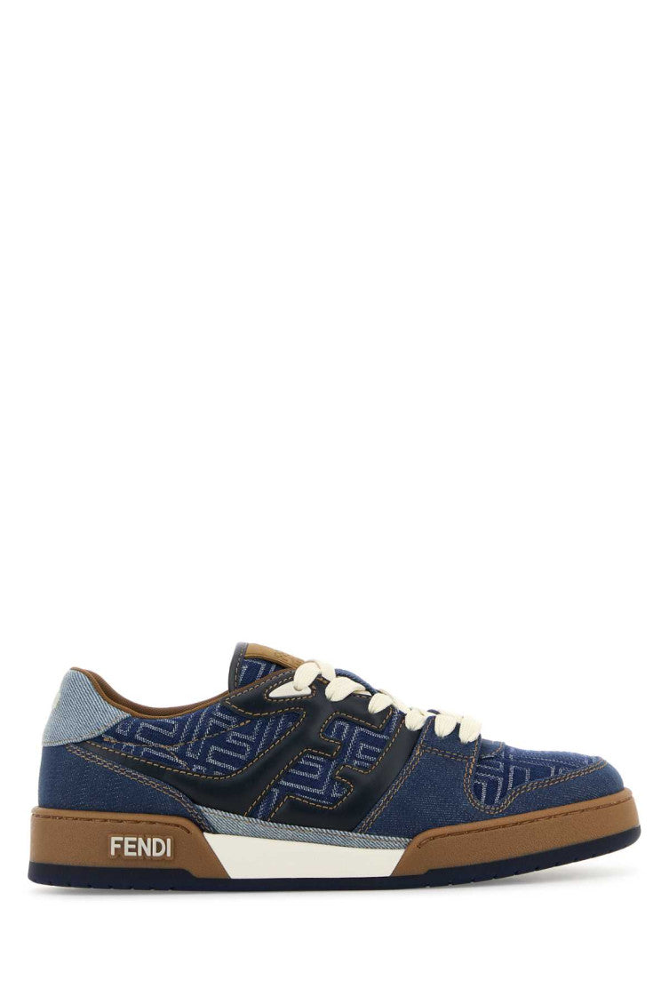 Blue Logo Sneakers 1