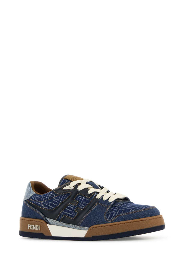 Blue Logo Sneakers 2