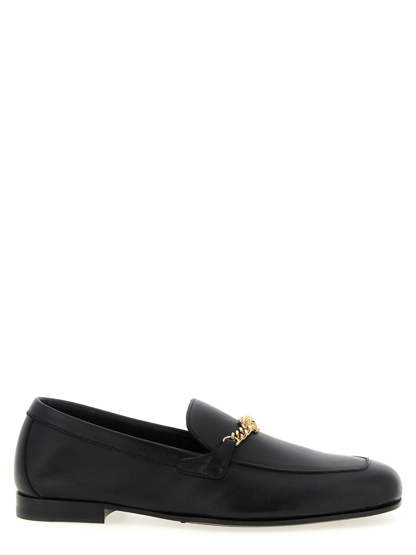 Black Leather Loafers 1