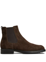 Brown Slip On Boots 1