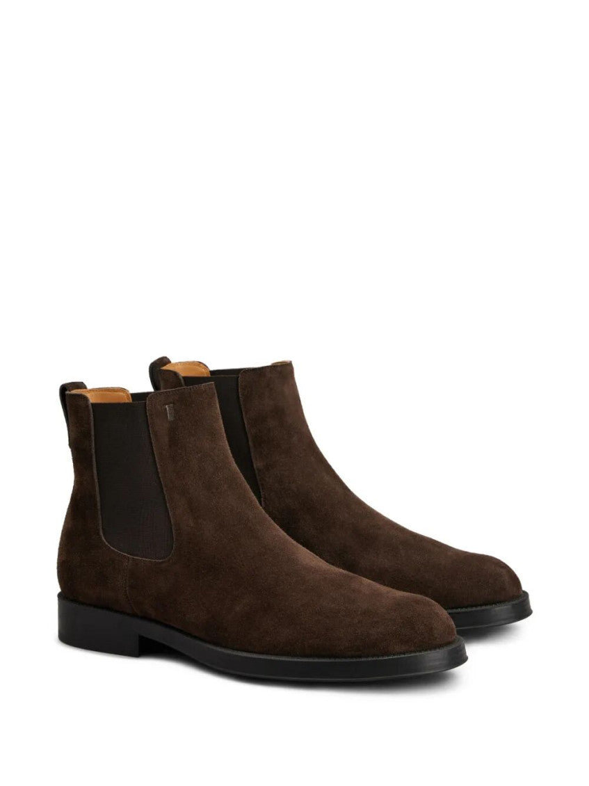 Brown Slip On Boots 2