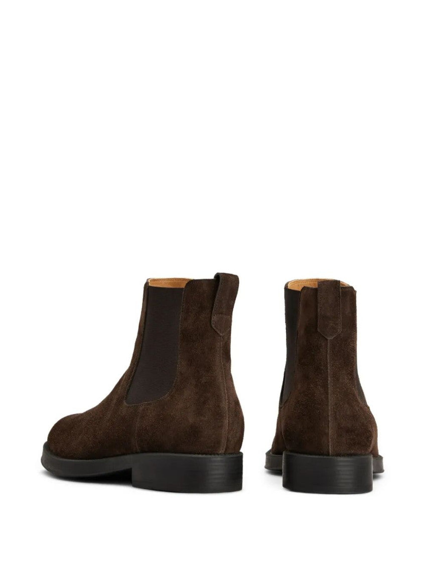 Brown Slip On Boots 3