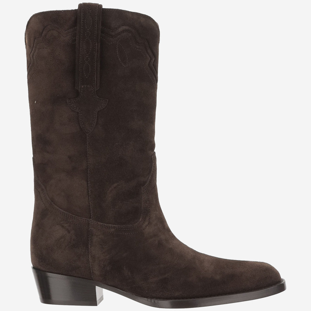 Brown suede Boots 1