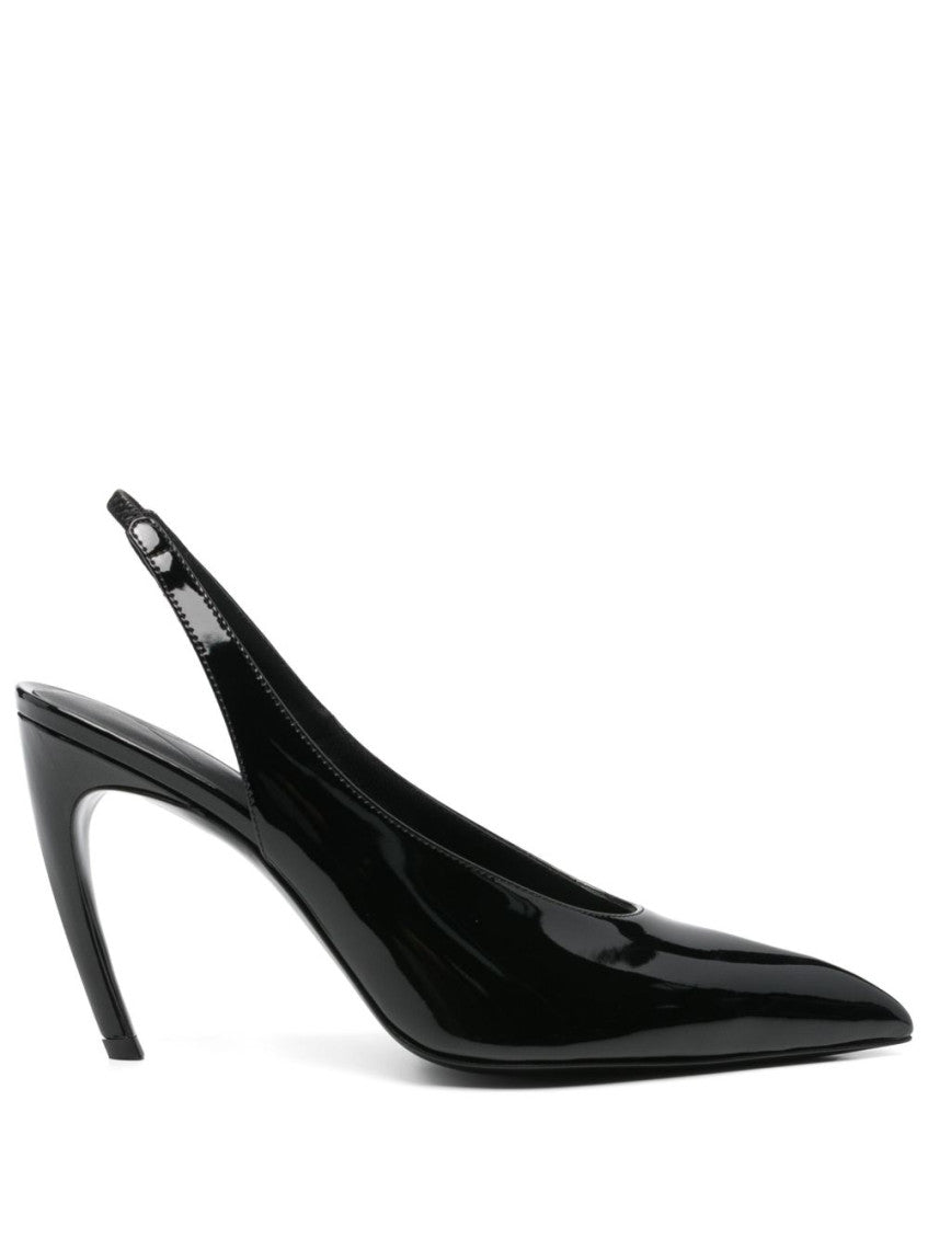 Black Pointed Toe Heels 1