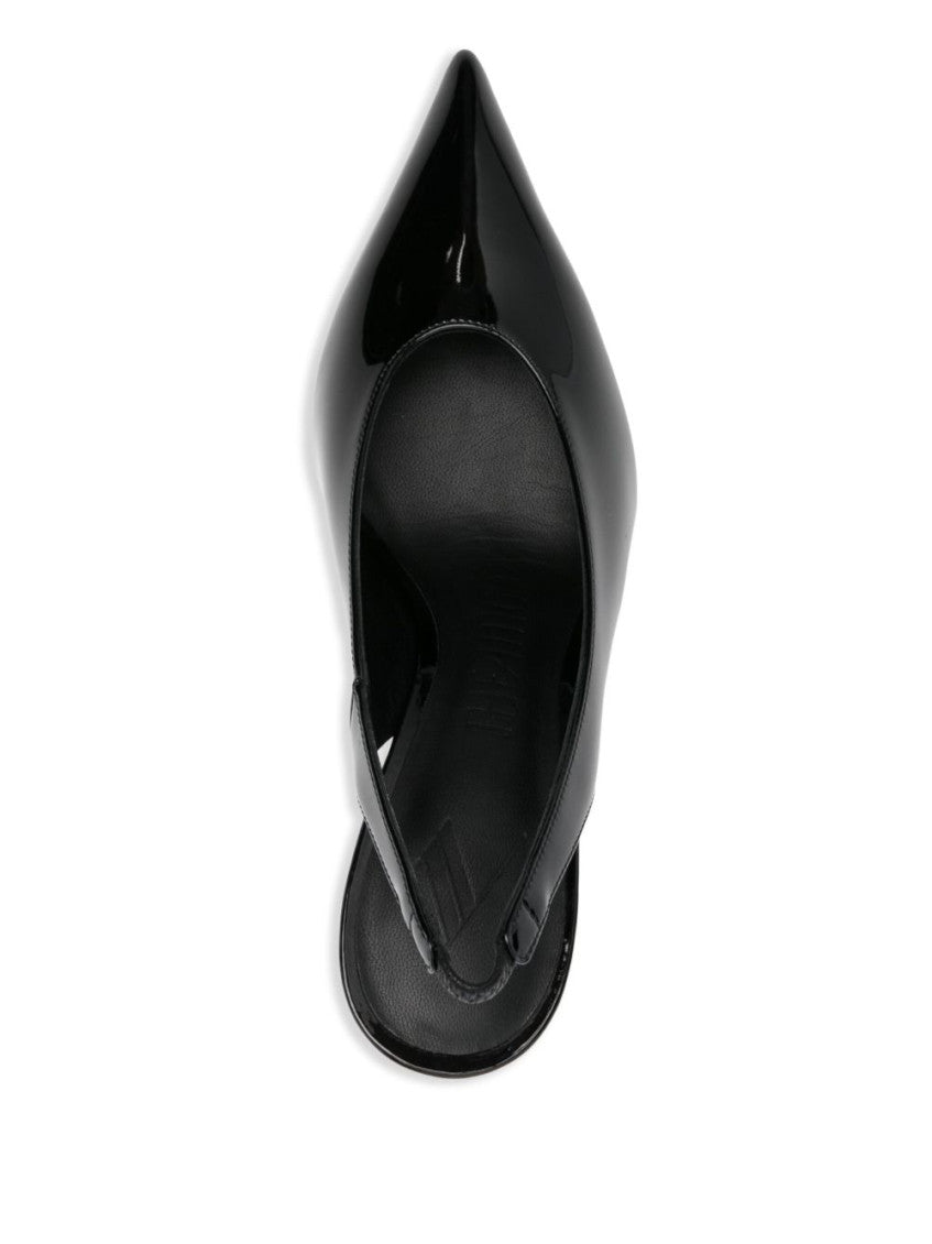 Black Pointed Toe Heels 2