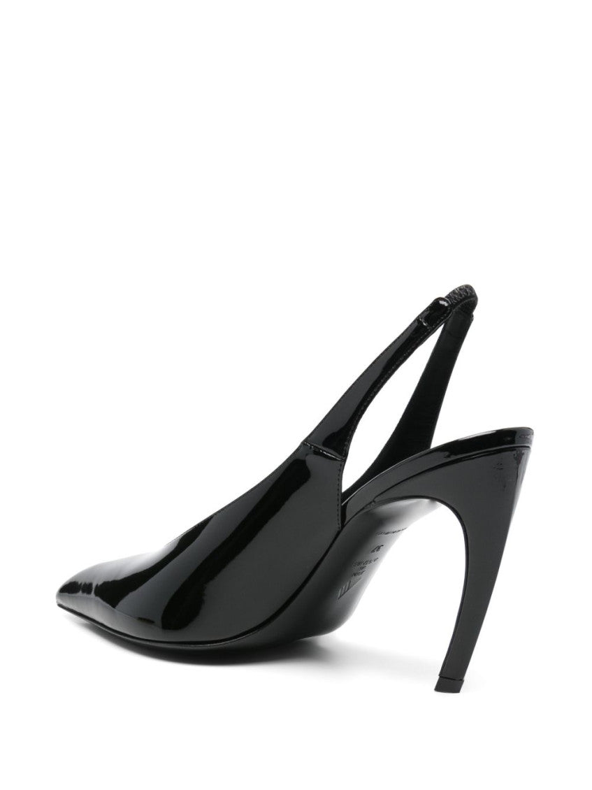 Black Pointed Toe Heels 4