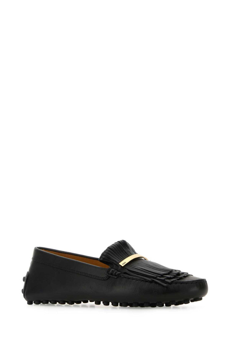 Black Leather Loafers 2
