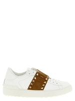 Brown Studded Sneakers 1