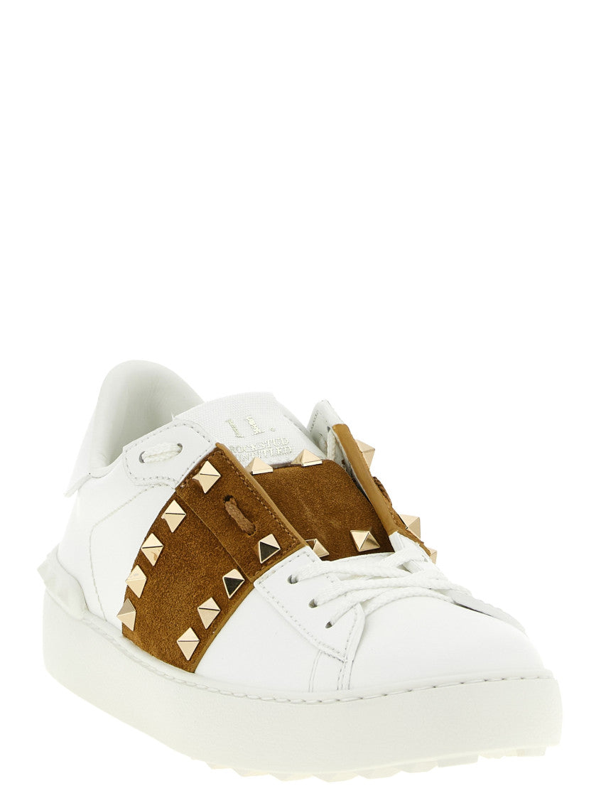 Brown Studded Sneakers 2