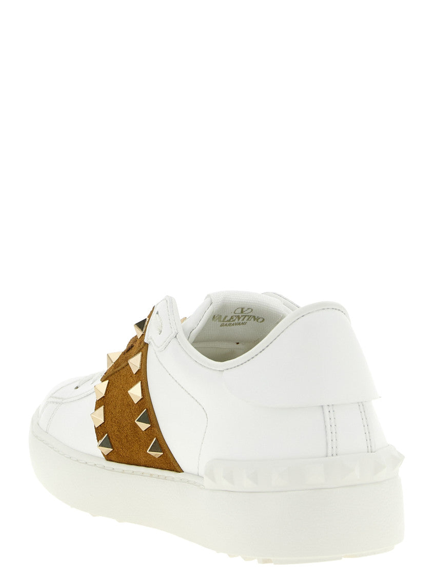 Brown Studded Sneakers 3