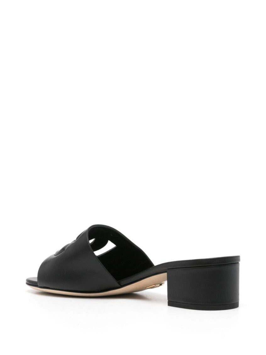 Black Logo Heels 3