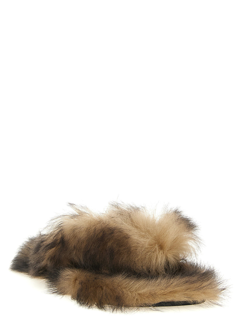 Brown Slip On Mules 2