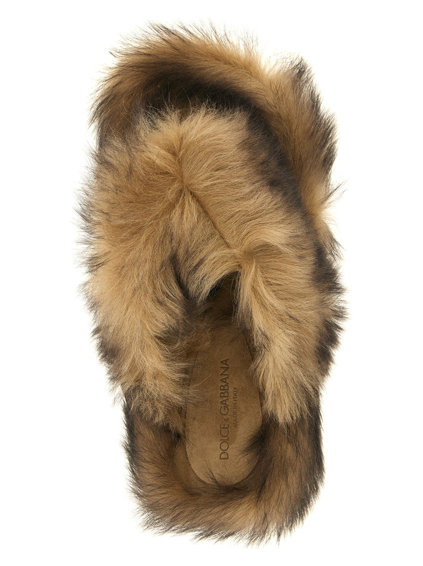Brown Slip On Mules 4