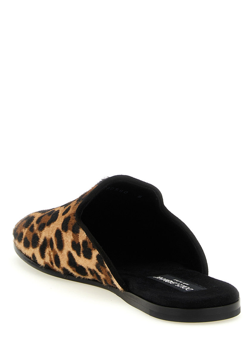 Brown 'Young Pope' slipper 3