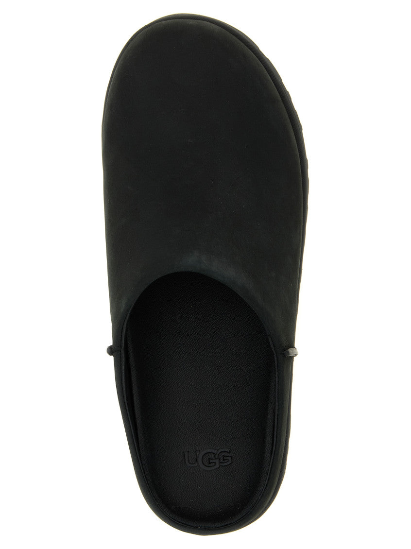 Black Solid Slides 4