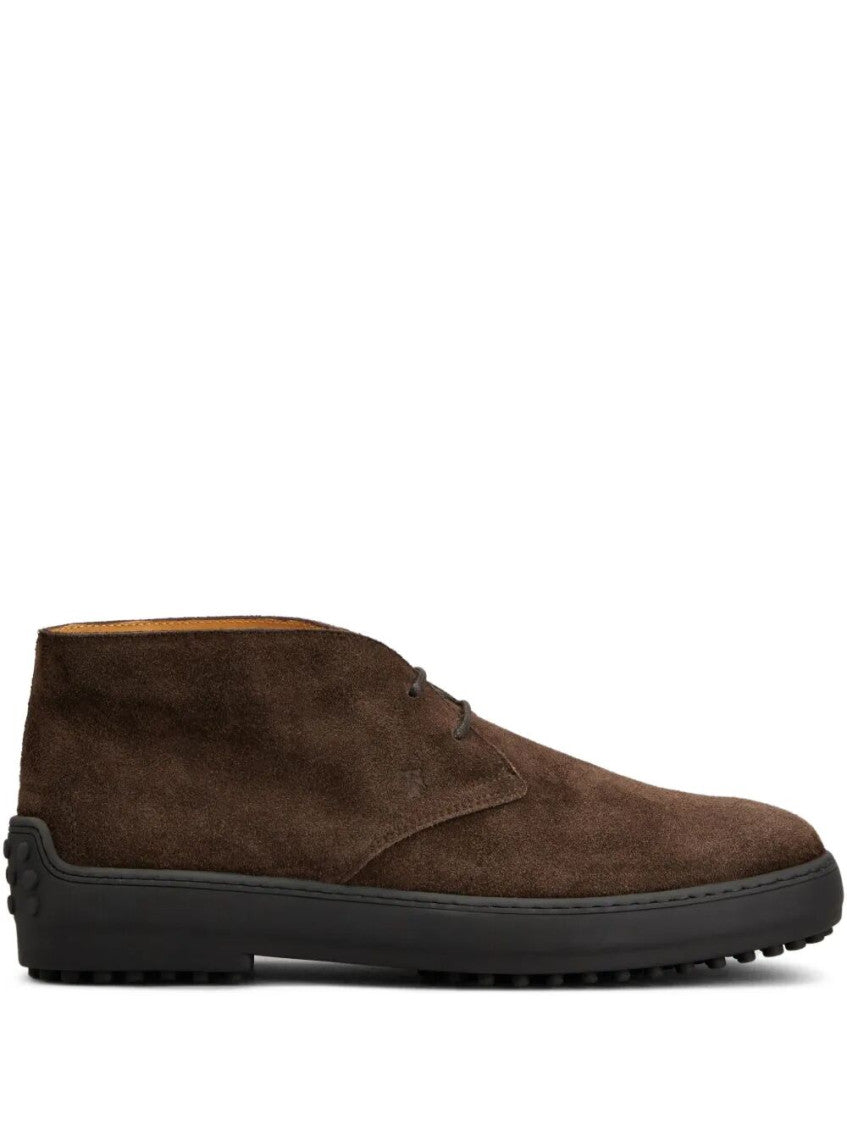 Brown Suede Boots 1