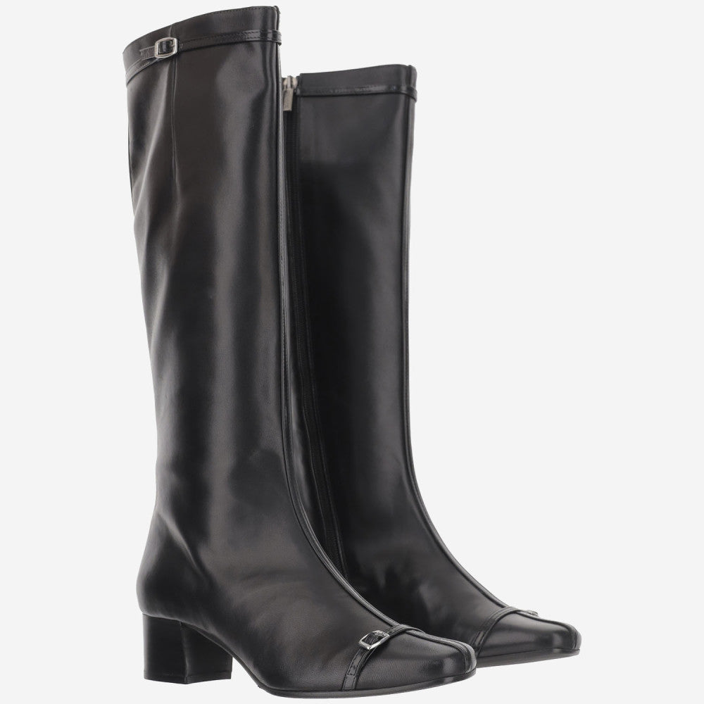 Black Leather Boots 2
