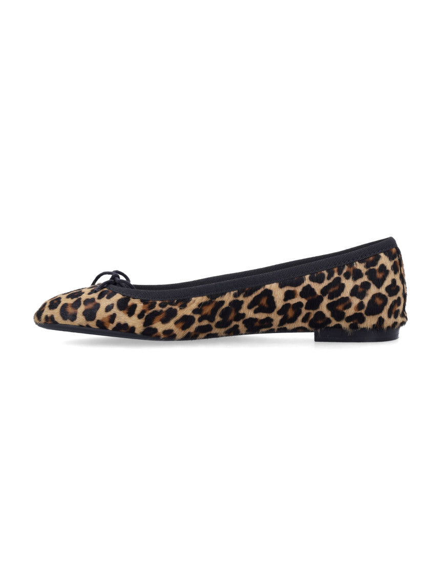 Leopard Print Slip On Ballet Flats 3