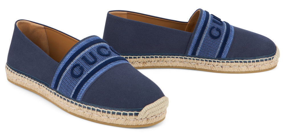 Blue Slip-on Espadrilles 3