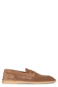 Brown Suede Loafers 1