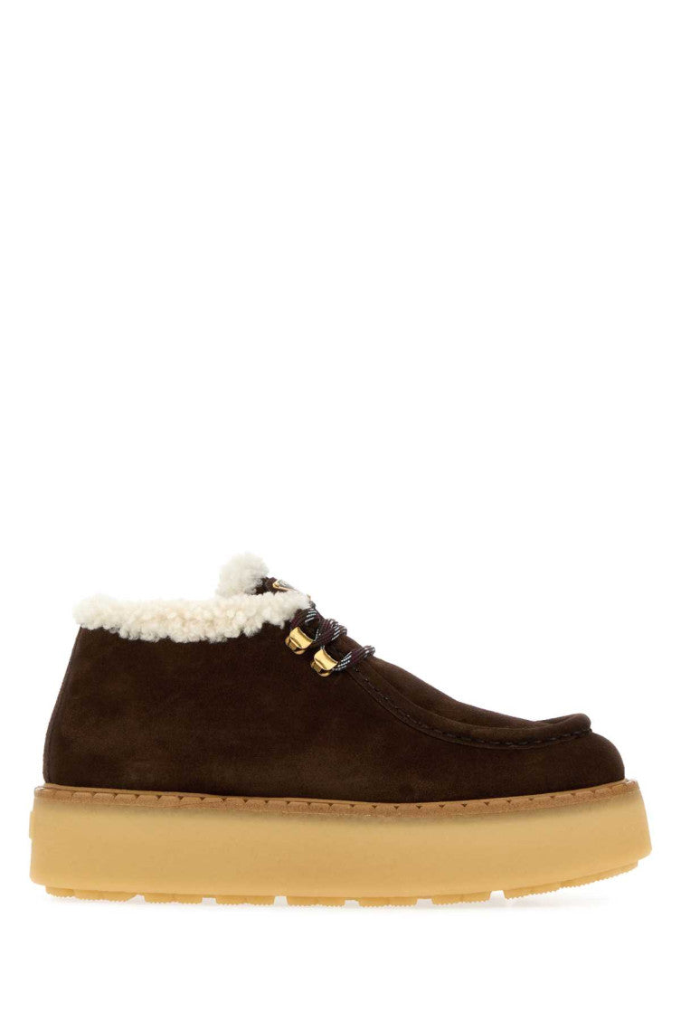 Dark Brown Suede Boots 1