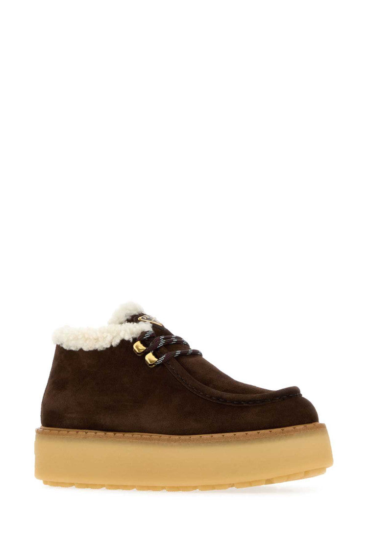 Dark Brown Suede Boots 2