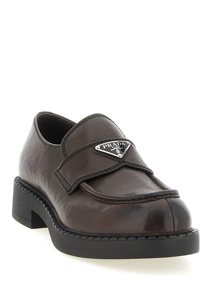 Brown Leather Loafers 2