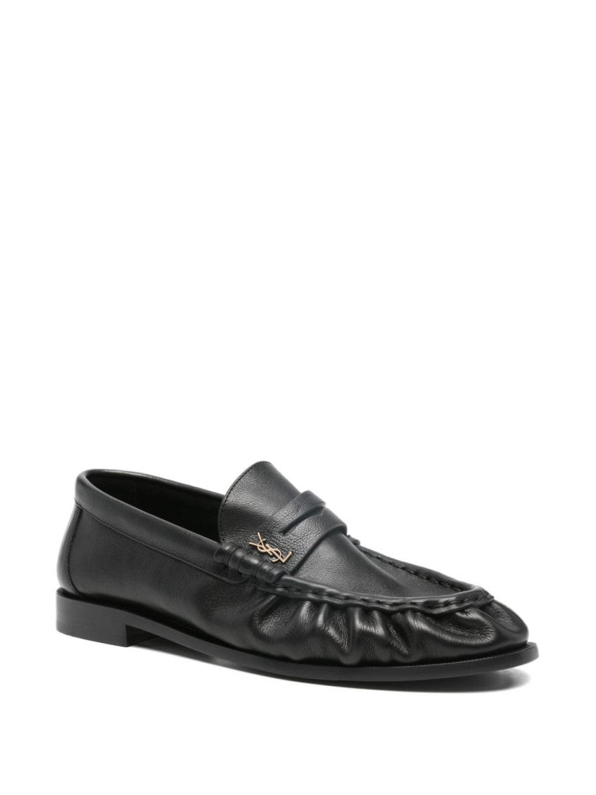 Black Leather Loafers 2